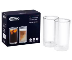 Набор стаканов Delonghi DLSC325 для холодного заваривания 2 шт х 300 мл