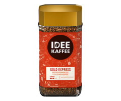 Кофе J.J.Darboven Idee Kaffee Gold Express Entkoffeiniert растворимый с/б 200 г