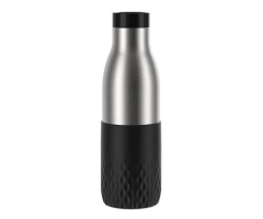 Термобутылка Tefal Bludrop soft touch графитовая 500 мл Термобутылка Tefal Bludrop soft touch графитовая 500 мл