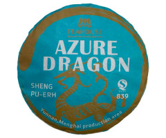 Шэн Пуэр Teahouse №839 Лазурный дракон 357 г