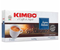 Кофе KIMBO Aroma Italiano молотый 4х250 г Кофе KIMBO Aroma Italiano молотый 4х250 г
