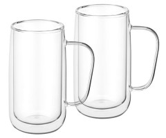 Набор чашек с ручками и двойными стенками Ardesto AR2640WH 2 шт 400 мл