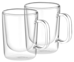 Набор чашек с ручками и двойными стенками Ardesto AR2627BH 2 шт 270 мл