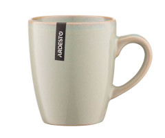 Чашка Ardesto Lecco серая 390 мл