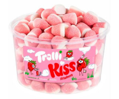 Конфеты желейные Trolli Kiss Strawberry 1,2 кг