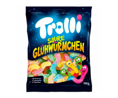 Конфеты желейные Trolli Saure Gluhwurmchen 150 г