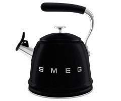 Чайник со свистком SMEG WKF01BL черный 2,3 л