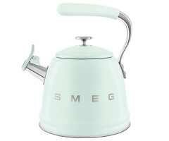 Чайник со свистком SMEG WKF01PG зеленый 2,3 л