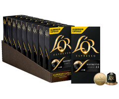 Кофе в капсулах L'OR Ristretto Nespresso- 10х10 шт