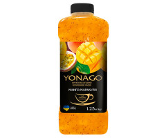 Основа для напитков YONAGO Манго-Маракуйя с косточкой 1,25 л