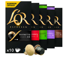 Набор кофе в капсулах L'OR Nespresso - 50 шт
