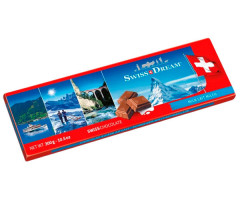 Молочный шоколад SwissDream Milk Souvenir Bar 300 г