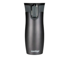 Термокружка Contigo West Loop Autoseal серая 470 мл