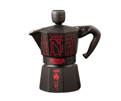 Гейзерная кофеварка Bialetti x Stranger Things Moka Express на 3 чашки 130 мл