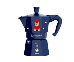 Гейзерная кофеварка Bialetti Moka Express Magico Ricordo Teddy Bear на 3 чашки 130 мл