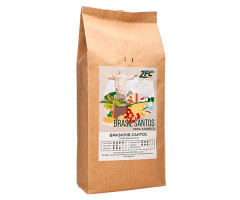 Кофе ZFC Brazil Santos в зернах 1 кг