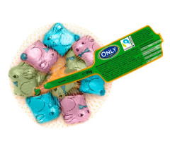 Конфеты Only Зайчики с молочного шоколада 80 г