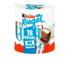 Батончики молочный шоколад Kinder Riegel 18х21 г