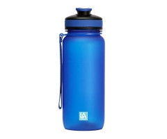 Бутылка для воды Line Art Flores тритановая синяя 650 мл