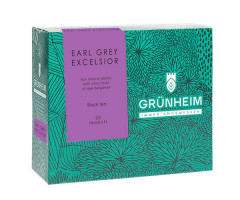 Черный чай Grunheim Earl Grey Excelsior в пакетиках 25х2 г