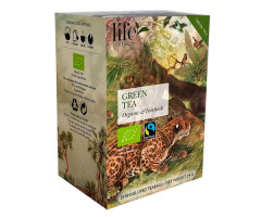 Зеленый чай Life by Follis Органический органический в пакетиках 20х1,7 г