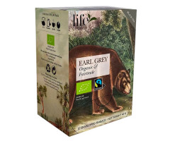 Черный чай Life by Follis Эрл Грей органический в пакетиках 20х2 г