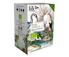 Зеленый чай Life by Follis Груша-Ваниль органический в пакетиках 20х1,7 г