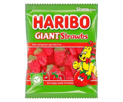 Мармелад Haribo Giant Strawbs 160 г