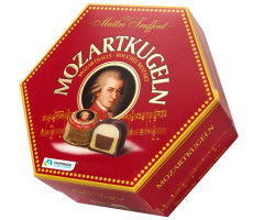 Цукерки Maitre Truffout Mozart Kugeln картон 300 г - фото-1