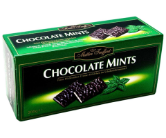 Чорний шоколад Maitre Truffout Chocolate Mints 200 г - фото-1