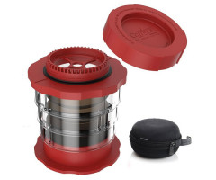 Кавоварка ручна Cafflano Kompact червона (P100-RD EU) - фото-1