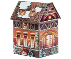 Чорний чай Basilur Різдвяний будиночок з 100 г колекція - фото-1