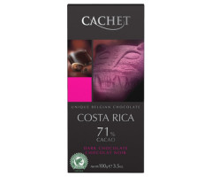 Чорний шоколад Cachet Коста-Ріка 71% 100 г - фото-1