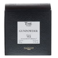 Зелений чай Dammann Freres Китайський порох у пакетиках 25 шт - фото-1 Зелений чай Dammann Freres Китайський порох у пакетиках 25 шт - фото-1