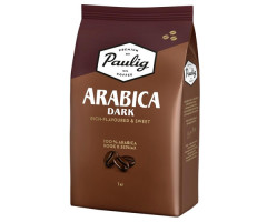 Кава Paulig Arabica Dark у зернах 1 кг - фото-1