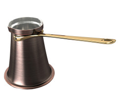 Турка мідна ZH Схід Патіна 320 мл - фото-1