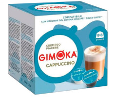 Кава в капсулах Gimoka Dolce Gusto Cappuccino - 16 шт. - фото-1