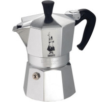 Гейзерна кавоварка Bialetti Moka Express на 3 порції 130 мл - фото-1 Гейзерна кавоварка Bialetti Moka Express на 3 порції 130 мл - фото-1