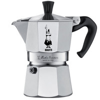 Гейзерна кавоварка Bialetti Moka Express на 4 порції 240 мл (0001164) - фото-1