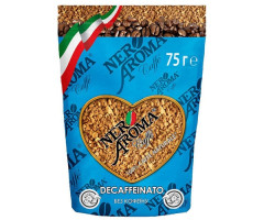Кава Nero Aroma Decaffeinato розчинна 75 г - фото-1