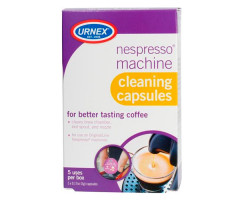 Капсулы для чистки кофемашин Nespresso от кофейных масел Urnex 5 шт - фото-1
