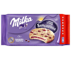 Печиво Milka Sensations 156 г - фото-1