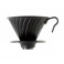Пуровер Hario V60 02 Matte Black (VDM-02MB) - фото-1