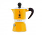Гейзерная кофеварка Bialetti Rainbow Yellow на 1 порцию 60 мл