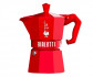 Гейзерная кофеварка Bialetti Moka Exclusive Red на 3 порции 130 мл