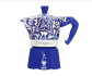 Гейзерная кофеварка Bialetti х Dolce & Gabbana Blu Mediterraneo Moka Expess на 3 чашки 130 мл