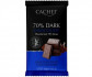Екстра чорний шоколад Cachet 70% какао 300 г - фото-1