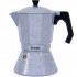 Гейзерна кавоварка Con Brio сіра індукційна на 9 порцій 450 мл (СВ6709) - фото-1