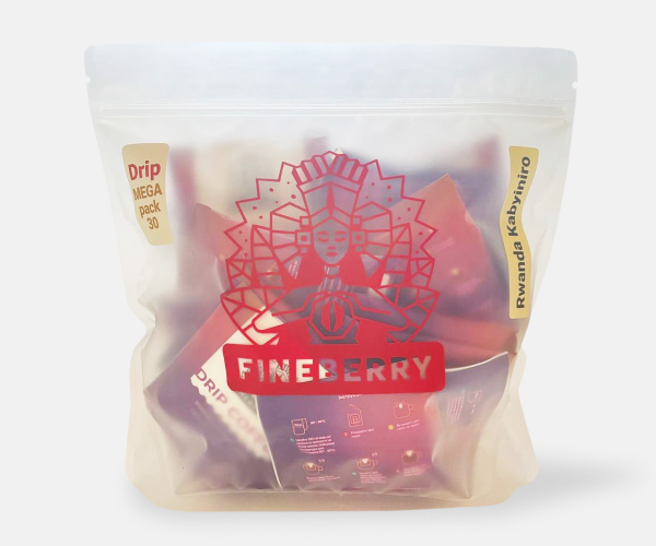 Дріп-кава Fineberry Rwanda MEGA pack 30 шт