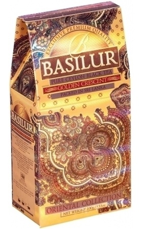 

Черный чай Basilur Золотая луна картон 100 г